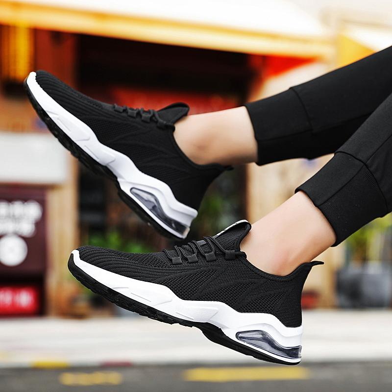 Männliche Sneakers Einfache Herren Freizeitschuhe Frühling Outdoor Rutschfeste Herrenschuhe Zapatos Para Hombres Atmungsaktive Herren Laufschuhe