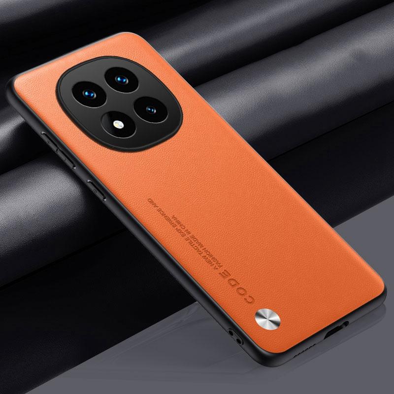 Luxury PU Leather Case For Xiaomi Redmi Note 14 Pro 5G Back Cover Silicone Full Protection Phone Case For Redmi Note14 Pro 14Pro