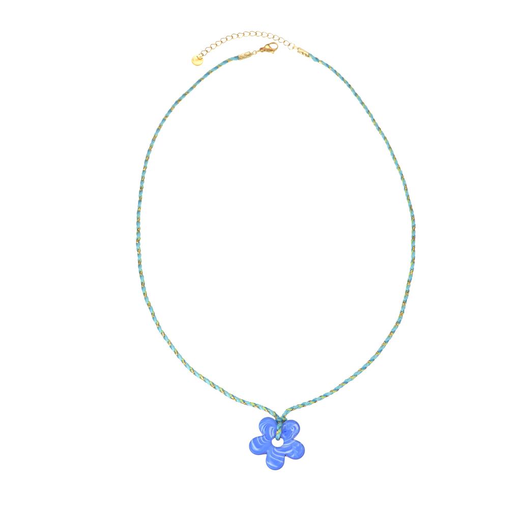Atoztide Moda Collar con Colgante de Cereza para Mujer Acero Inoxidable Múltiples Estilos Perla de Imitación Cerámica Colgante Joyería Regalo