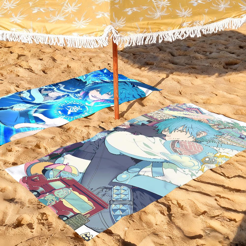 Anime D-dramatical M-Murder Towel Drying Bath Towel Applicable To Light Swimming Camping Yoga Beach Out