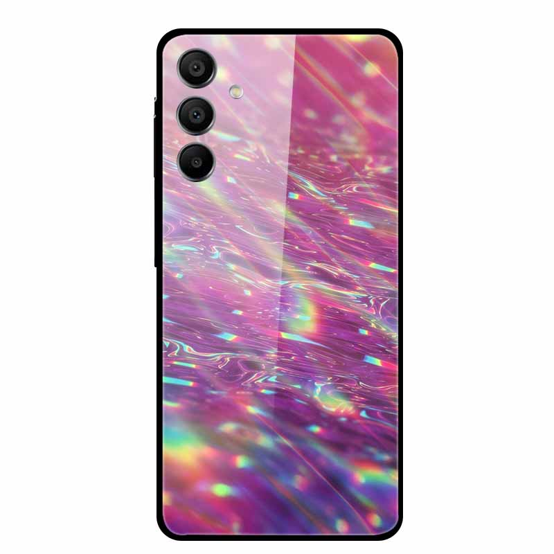 For Samsung A16 5G Case Back Hard New Cover for Samsung Galaxy A 16 SM-A166B Tempered Glass Case Funda Cool Designed Girls Capa