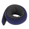 Neck Pillow Foldable Breathable Polyester Fiber Portable Memory Foam Travel Neck Pillow Navy Blue