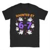 Haunted by 6-7 T-Shirt Summer Halloween 2025 Cotton T Shirts For Men Hip Hop Custom DIY Tee Shirt Short-Sleeve Awesome Clothes
