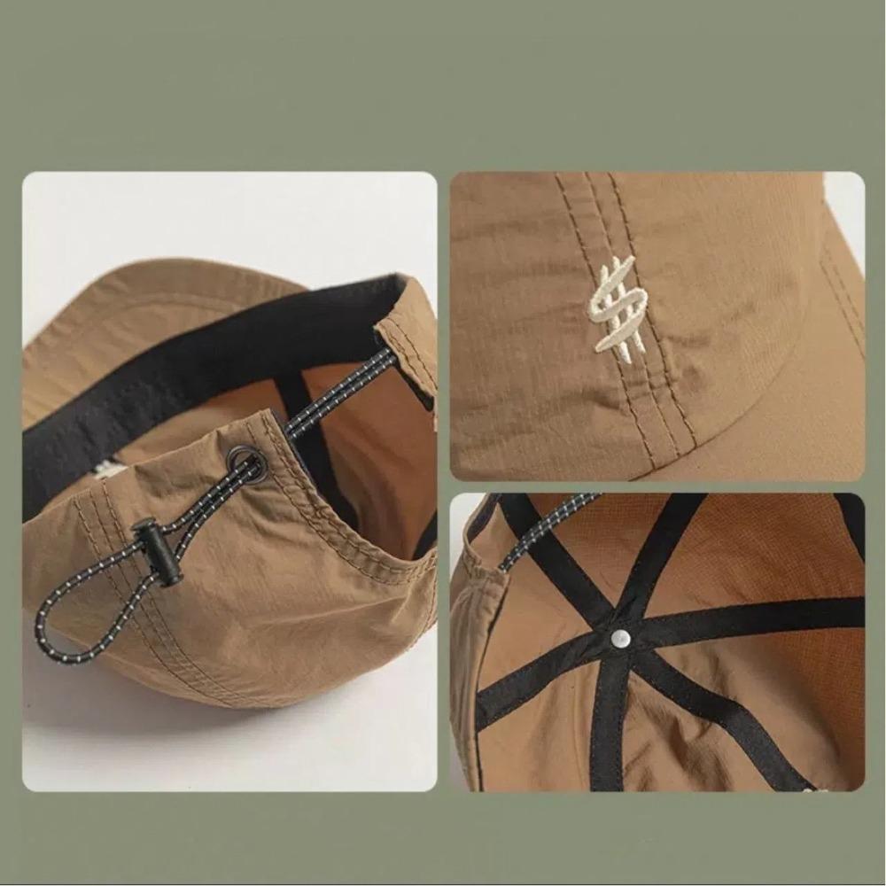 Sunscreen Sports Hat Short-brimmed Sun Hat Retro Baseball Caps  Outdoor