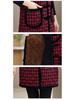 Ethnic-Style Autumn/Winter Velvet Mid-Length Tang Suit Vest for Middle-Aged and Elderly Women