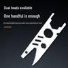 Dual-Head Open-End Universal Self-Tightening Wrench - Multi-Function Household Tool