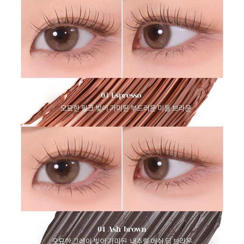 mude - Inspire Skinny Curling Mascara - 8 Colors