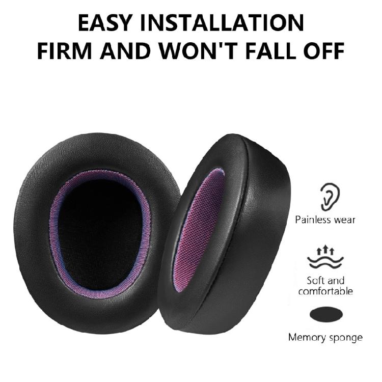 1 Pair Replacement Earpads Soft Sponge Ear Pad Comfortable Earmuffs Repair for ANP Wireless Headphone