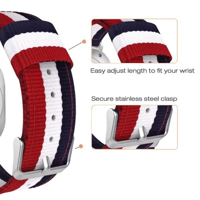 22mm Nylon Strap For Huawei Watch 5/GT6-5-4-3 46mm Fashion Comfortable Breathable Wristband Huawei Watch GT6-5-3 Pro 46mm Correa