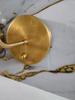 Modern Brass Wall Sconce Handmade Cone Shape Light Fixture Minimalist Bedside Lamp Mid Century Vanity Wall Lighting Home Decor Light Fixture