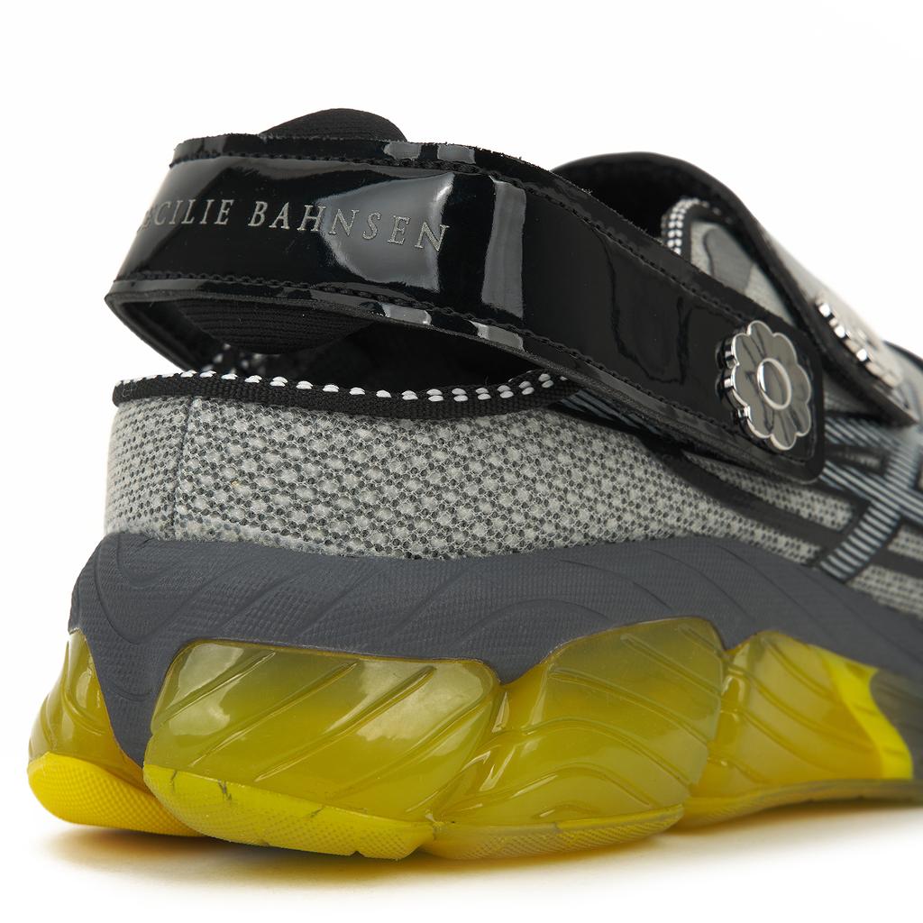 Cecilie Bahnsen x ASICS Gel Quantum 360 8 Argento Nero Giallo Sneakers Unisex 1203A638-021