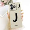 For Honor X8d 4G 6.77" Case Fashion Letters A-Z Full Protection Silicone Back Cover For Honor X8d X8D 4G Phone Cases Fundas