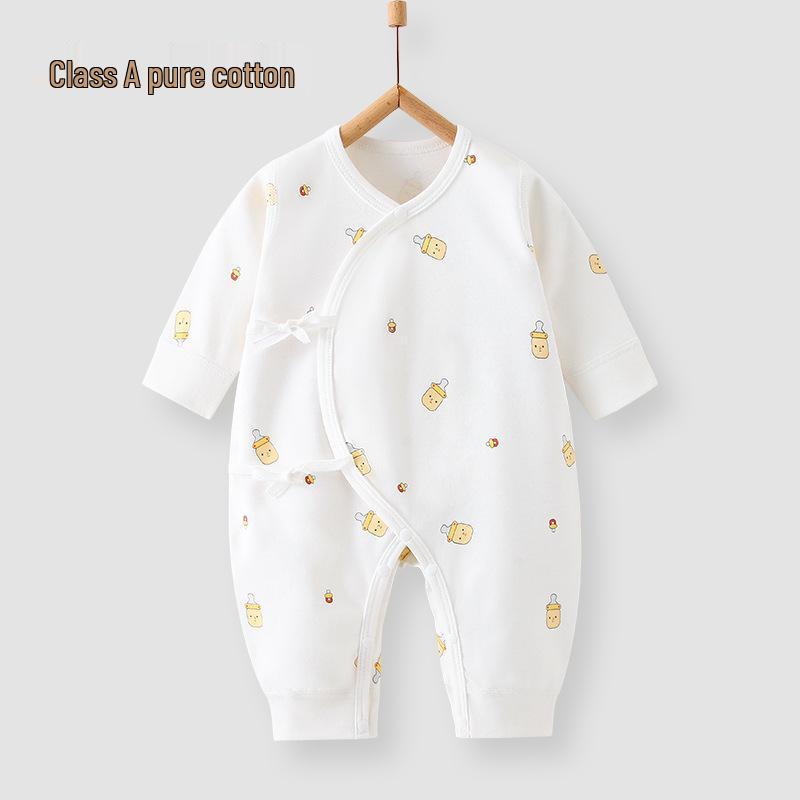 Baby-Body aus reiner Baumwolle - Mönch-Strampler für Neugeborene für alle Jahreszeiten (0-3 Monate)