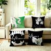 The Rock BBand DDeftones Square DoubleSided Printed Pillow Case Bedroom Bedside Pillow Sofa Cushion Cover