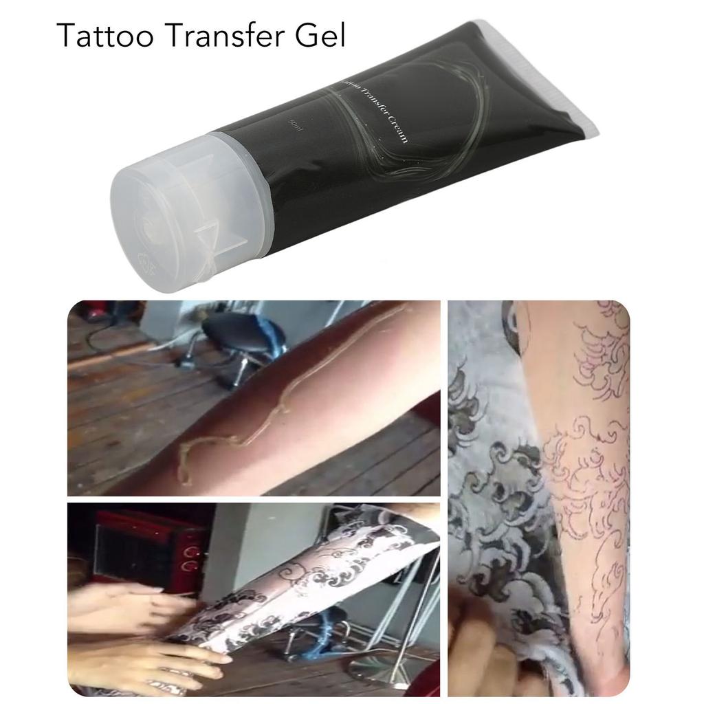 2pcs 50ml Tattoo Transfer Cream Gel Professional Tattoo Stencil Transfer Soap Tattoo Supplies Accessories