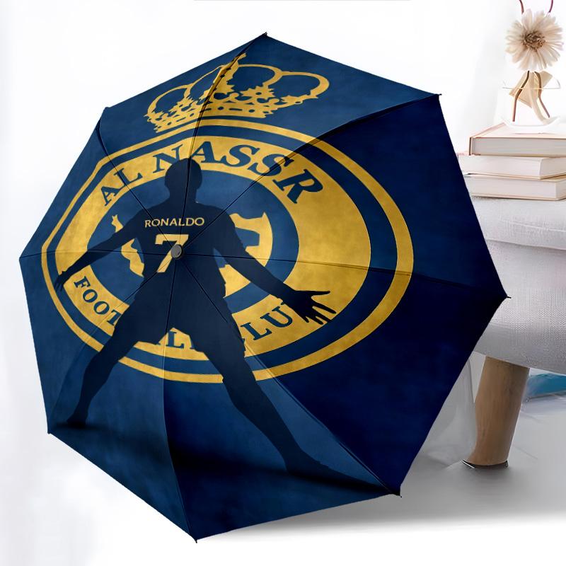 Al Nassr's Legacy Folding umbrella Suitable for all seasons Umbrella Sun umbrella Gift travel