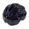 Unisex Cycling Helmet With Windproof Goggles Bike Motorcycle Scooter Outdoor Riding Safety Gear