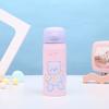 Stainless Steel Vacuum Insulated Kids Water Bottle With Flip Lid 350ml 500ml Leakproof Portable Thermos School Travel