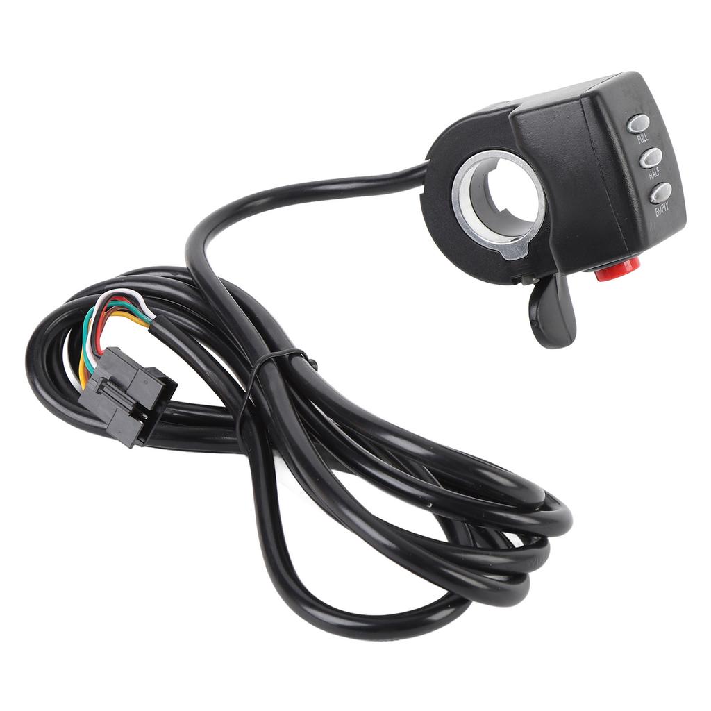 Electric Thumb Throttle Speed Controller 48V 15DX Finger Throttle Accelerator with Power Indicator