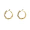 Female Niche Unique Circle Earrings