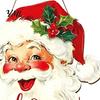 Wooden Door Decorations Christmas Hanging Sign, 2D Santa Snowman Welcome Plaque, Xmas Wall Fireplace Ornament, Holiday Decor for Front Porch,