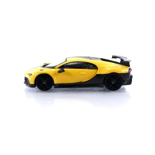 TrueScale Miniatures MINI GT 1/64 Bugatti Chiron Pur Sport Yellow (Left-Hand Drive) Finished Product MGT00428-L