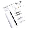 1 18 RC Metal Snow Plow Replacement for TRX4M RC Crawler Car Snow Shovel Alloy Shock Absorption Silver