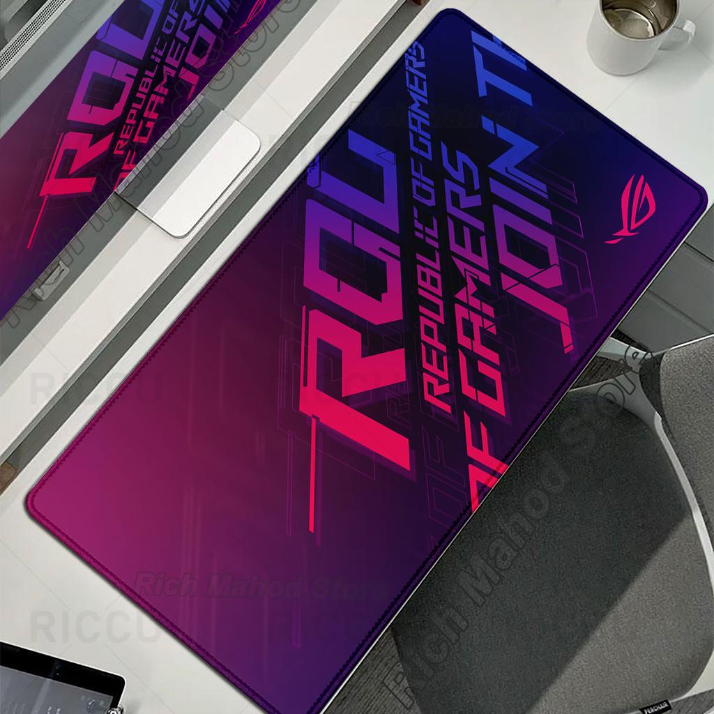 ASUS Xxl Mouse Mat Republic of Gamers ROG Large Gaming Mouse Pad Carpet Rubber Non-Slip Computer Desk Mat Keyboard Pad Playpad