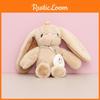 Long Eared Cute Bunny Plush Toy Adorable Cartoon Keychain Charm Perfect Gift
