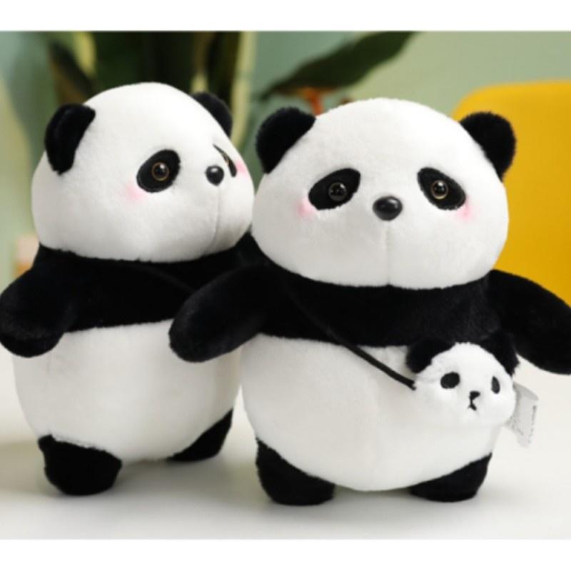 Cute Plump Panda Plush Toy For Home Decor And Children's Playtime