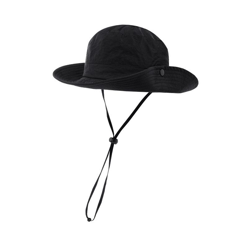 

Lightweight Quick-Dry Denim Fisherman Hat for Women Men Outdoor Summer Hiking Trekking Fishing Camping Sun Protection чорний