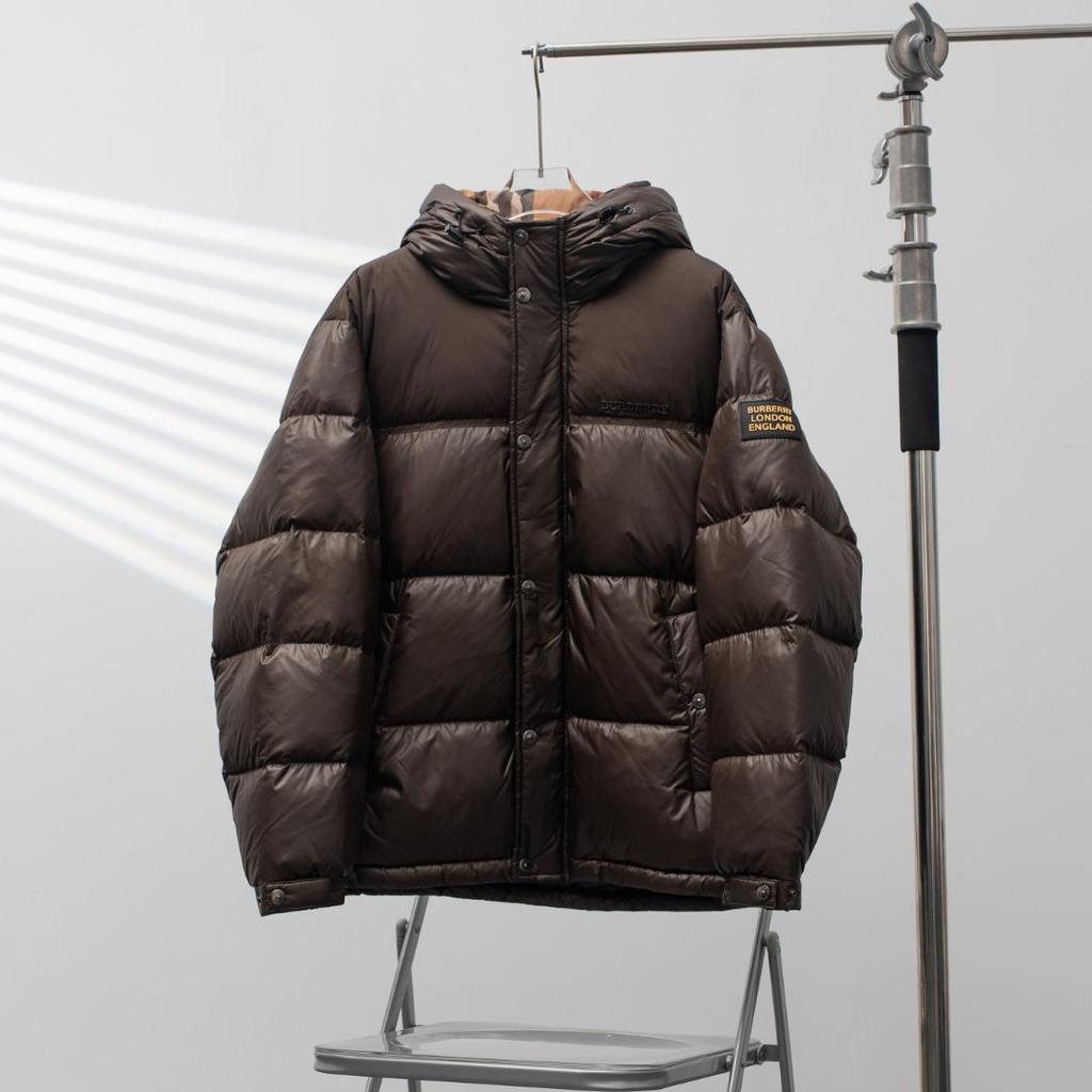 Authentische Balenciaga Gold Label Gänsedaunenjacke für Damen & Herren: Warm, Kälteschutz, Mit Kapuze, Partnerlook