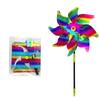 1/10X Bird Repellent Reflective Windmill Anti Bird Wind Spinner for Garden Orchard