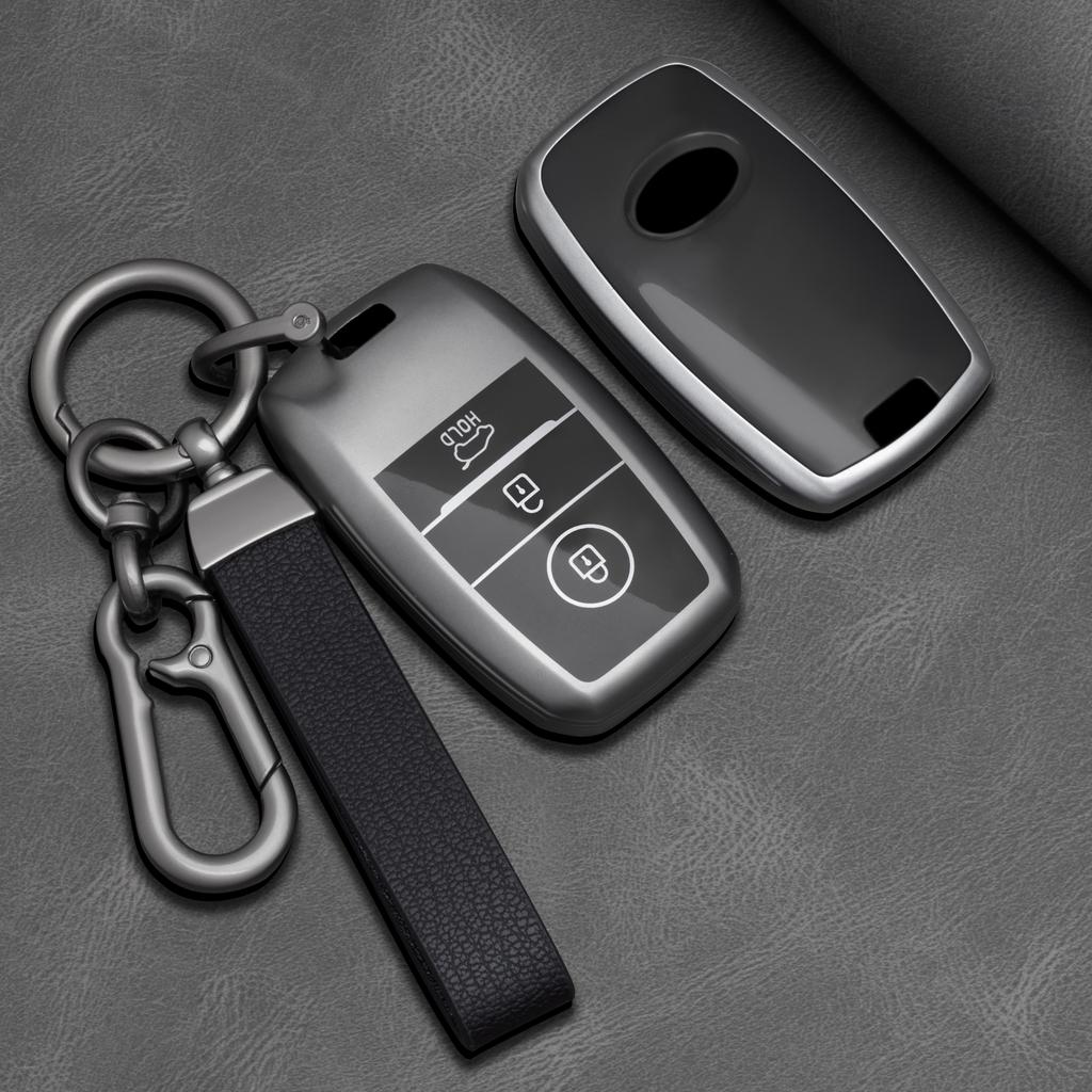 Tpu Auto Key Fob Cover Case Fit For Kia Sportage Cerato Optima K2 K3 K4 K5 Rio Picanto Soul Sorento Sedona Key Ring Auto Accessories