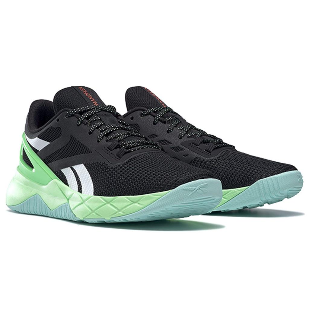 Reebok Nanoflex TR Schwarz Neon Mint Damen Sneaker Core-Black Digital-Glow FX7941