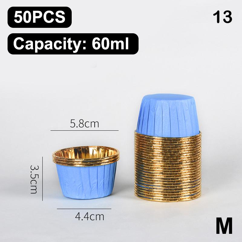 50Pcs Muffin Cupcake Paper Cup Oilproof Cupcake Liner Baking Cup Tray Case Caissettes Cupcake Wrapper Paper Wedding Party