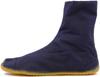 Rikioh Festival Tabi, New Barefoot Tabi II, 7-Piece Set, Navy Blue, 25.0 cm