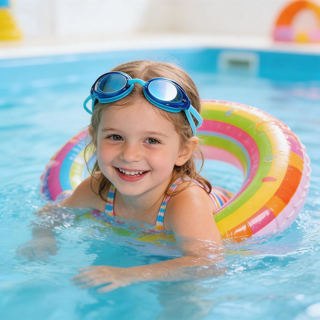 Swimming Goggles Equipped With High-Definition -Fog Silicone Goggles