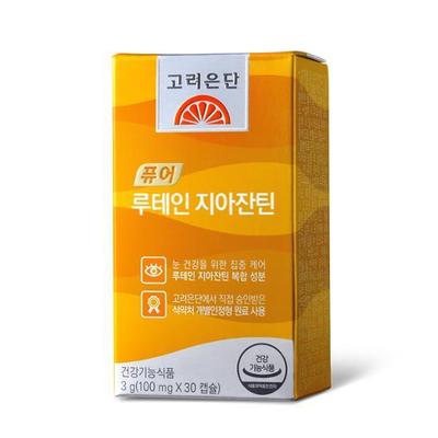 Korea Eundan Pure Lutein Zeaxanthin 30 κάψουλες (Προμήθεια 1 μήνα)