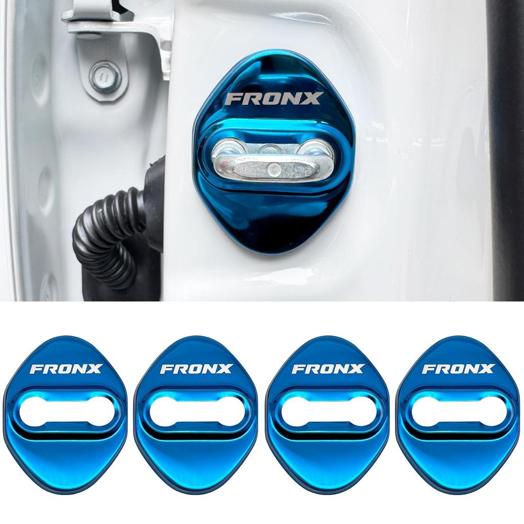 AKUSESARI FRA-MSGL Suzuki Fronx WDB3S WEB3S Compatible Striker Cover Door Lock Cover Plating Accessories