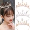 Children'S Crown Headgear Princess Little Girl Crown Girl Performance Birthday Catwalk Hair Sweet Headband
