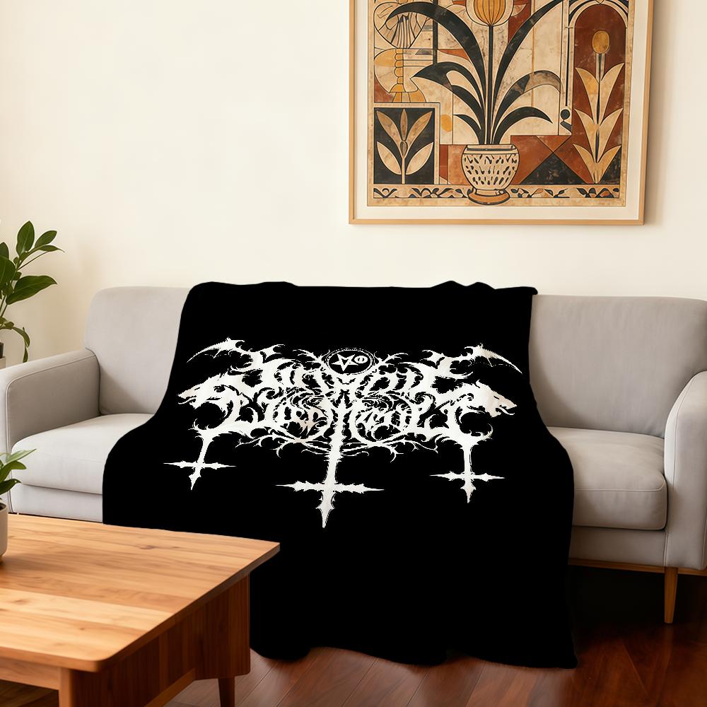S-Satanic W-Warmaster Band Blanket Super Warm Comfortable Plush Throw Blanket Child Home Sofa Bedroom Gift