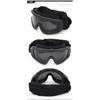Tactical Desert Goggles Military Windproof Anti-Fog Impact-Resistant Sports Eyewear for Cycling, Airsoft, Outdoor Adventures