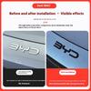 For BYD Seal 06 GT Front And Rear Emblem Blackening Modification Front Head Emblem Decal Glossy Black Rear Emblem
