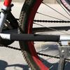 1/2 STUKS Fietsframe Kettingbeschermer Neopreen Polyester Beschermer Zwart Fietsketting Beschermingsaccessoire