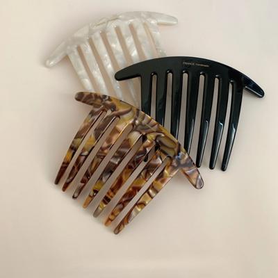 2026 New French U-shaped Hairpin with Meatball Head Comb Modern Simple Seven Toothed Hairpin Versatile Comb