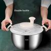 6L Large Salad Spinner for Vegetables Fruits Pasta Washer Stainless Steel