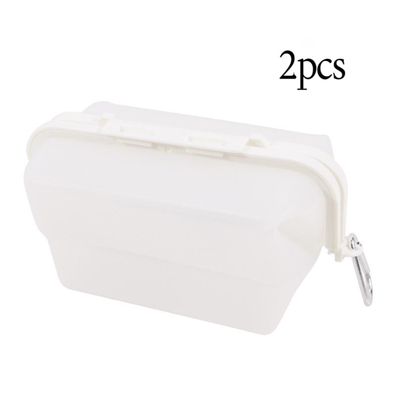 

2 шт. Силиконовые пакеты для хранения продуктов, пригодные для микроволновой печи, не впитывающие запахи, многоразовые прямоугольные контейнеры с зажимами для организации холодильника, сохранения свежести 1500ml белый