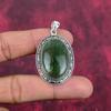 Green Aventurine Pendant, 925 Solid Sterling Silver Jewelry, Gemstone Pendant, Gift For Her Handmade Dainty Jewelry