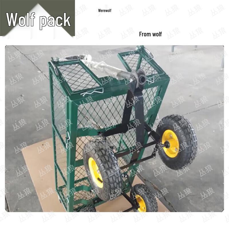Conglang Heavy-Duty Folding Utility Mesh Wagon